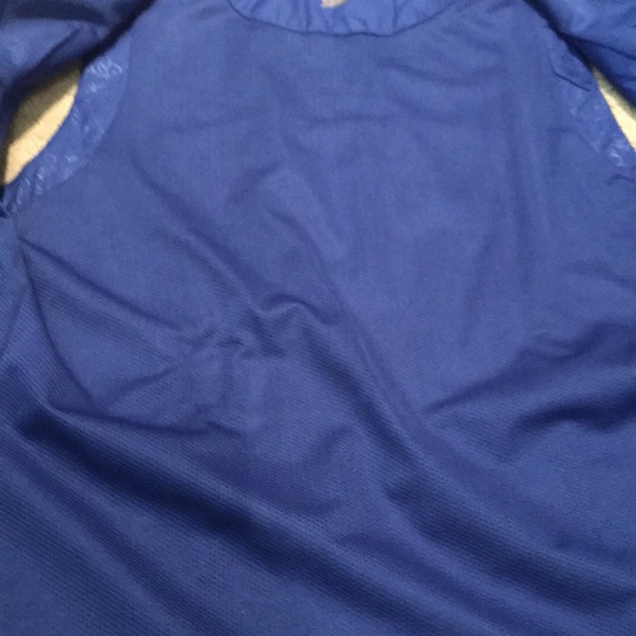 Fabulous royal blue Lopez vest with zip front and draw string bottom - Picture 8 of 16